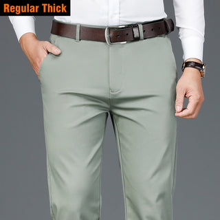 Bamboo Fiber Classic Style Business Pants