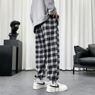 Lightweight Plaid Pants