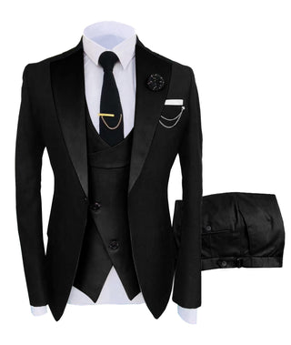 Blazer+Vest+Pants 3 Piece Suit (See more options)