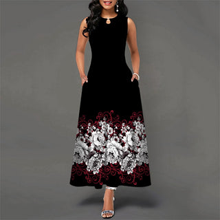 Classy Floral Formal Dress