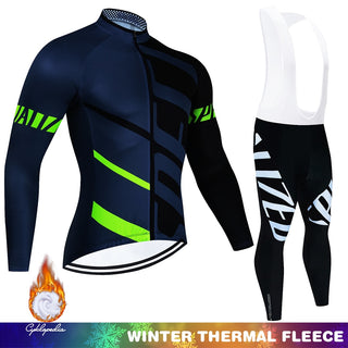 Thermal Fleece Cycling Clothes Set (More Designs)