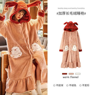 Strawberry Hooded Nightwear