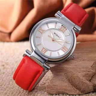 Fashionable classic retro green quartz watch