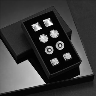 4 Pairs Shirt Cufflinks