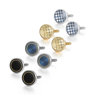 4 Pairs Shirt Cufflinks