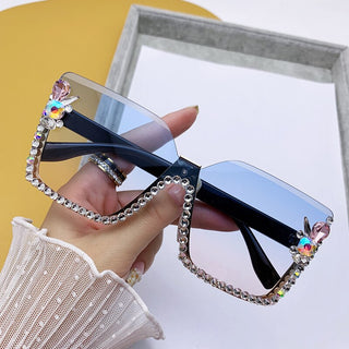 Big Square Diamond Sunglasses