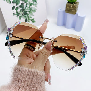 Big Square Diamond Sunglasses