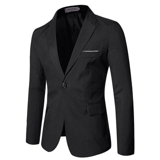 One-Button Blazer for Men