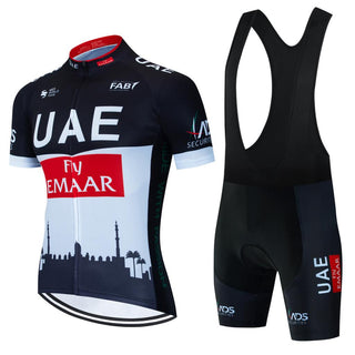 Printed Cycling Jersey Set