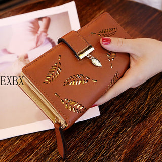 Stylish Leather Long and Short Purse