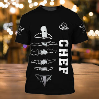 O-Neck Chef Men's T-shirts