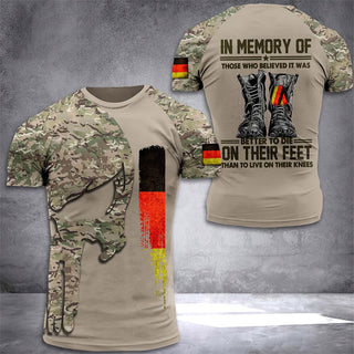 GERMANY Men's Casual Tees