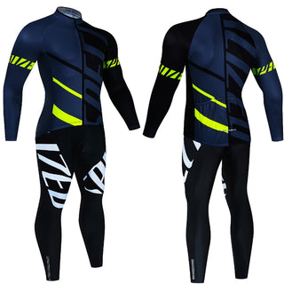 Thermal Fleece Cycling Clothes Set