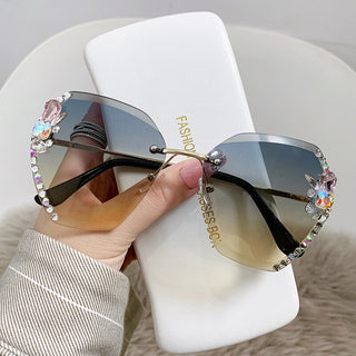 Big Square Diamond Sunglasses