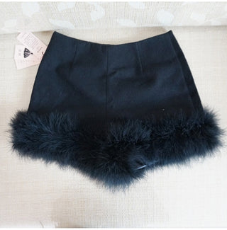 Cute Feather Highwaisted Shorts