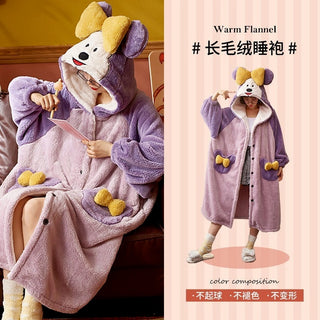 Strawberry Hooded Nightwear