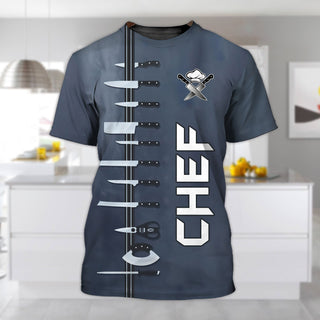 O-Neck Chef T-shirt (More options)