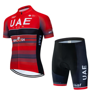 Printed Cycling Jersey Set