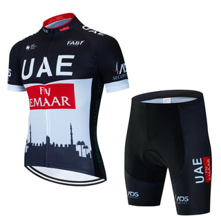 Printed Cycling Jersey Set