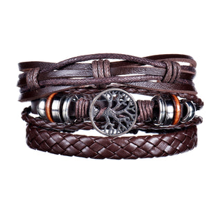 Vintage Gothic Leather Bracelets