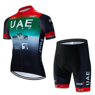 Printed Cycling Jersey Set