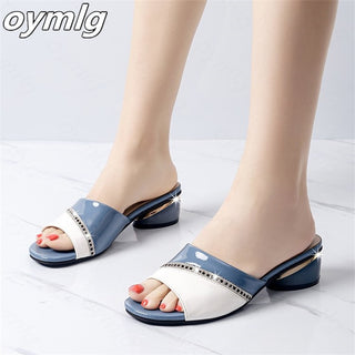 Stylish Elegant Fashion drag slippers