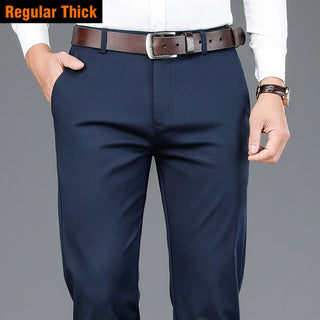 Bamboo Fiber Classic Style Business Pants