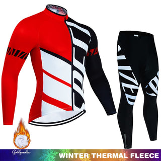 Thermal Fleece Cycling Clothes Set (More Designs)