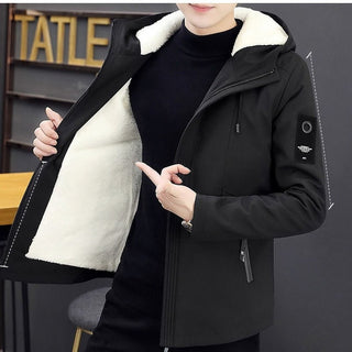 Trench Coat Hooded Jacket