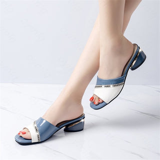 Stylish Elegant Fashion drag slippers