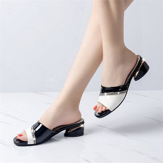 Stylish Elegant Fashion drag slippers