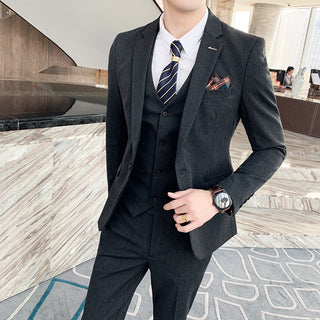 Jacket+Vest+Pants 3pcs Formal Wear Set (See more options)