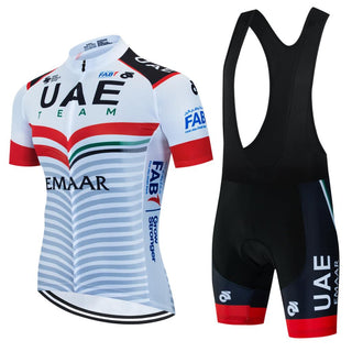 Printed Cycling Jersey Set