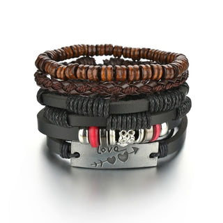 Vintage Gothic Leather Bracelets