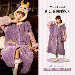 Strawberry Hooded Nightwear