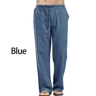 Linen Wide Casual Pants