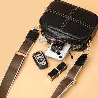 Soft Leather Messenger Crossbody Bags