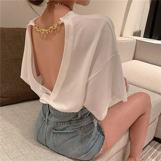 Sexy Backless Top