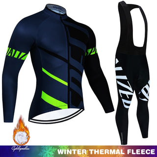 Thermal Fleece Cycling Clothes Set (More Designs)