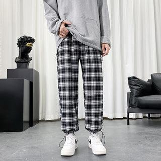 Lightweight Plaid Pants