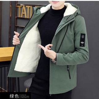 Trench Coat Hooded Jacket