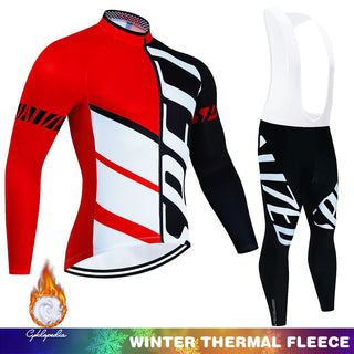 Thermal Fleece Cycling Clothes Set (More Designs)