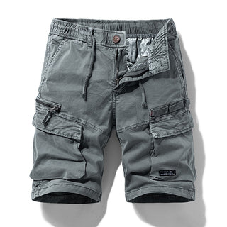 Cotton Cargo Camouflage Shorts