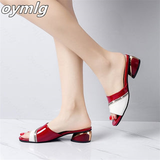 Stylish Elegant Fashion drag slippers