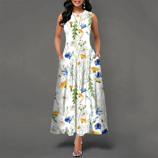 Classy Floral Formal Dress