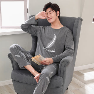 Cotton Long Sleeve Pajamas  Set