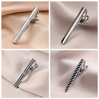 8 PCS Luxury Tie Clip Set