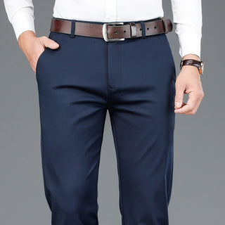 Bamboo Fiber Classic Style Business Pants