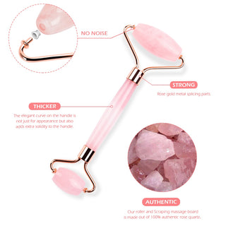 Rose Quartz Natural Jade Roller