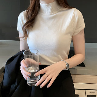 Turtleneck Basic Blouse